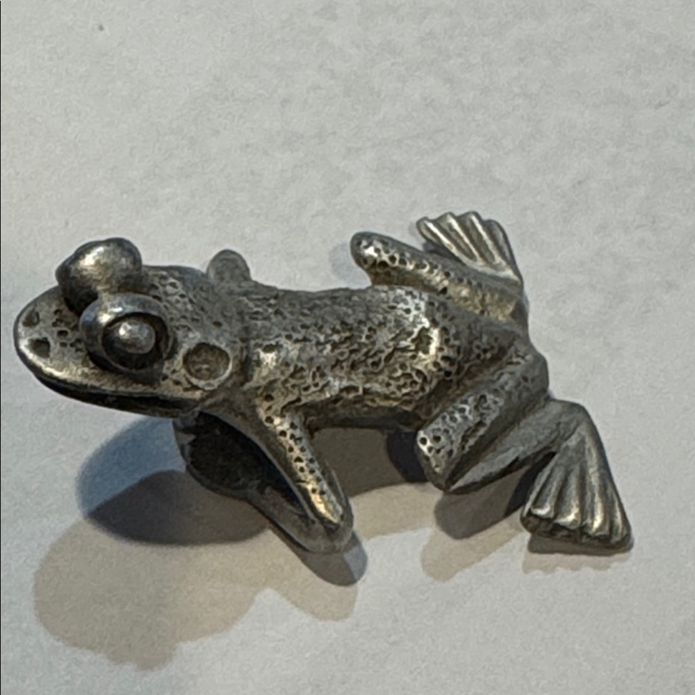 Pewter Frog mini Figurine